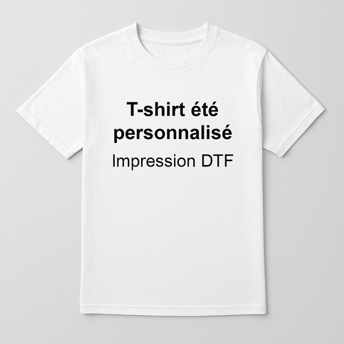 T-shirt  personnalisé